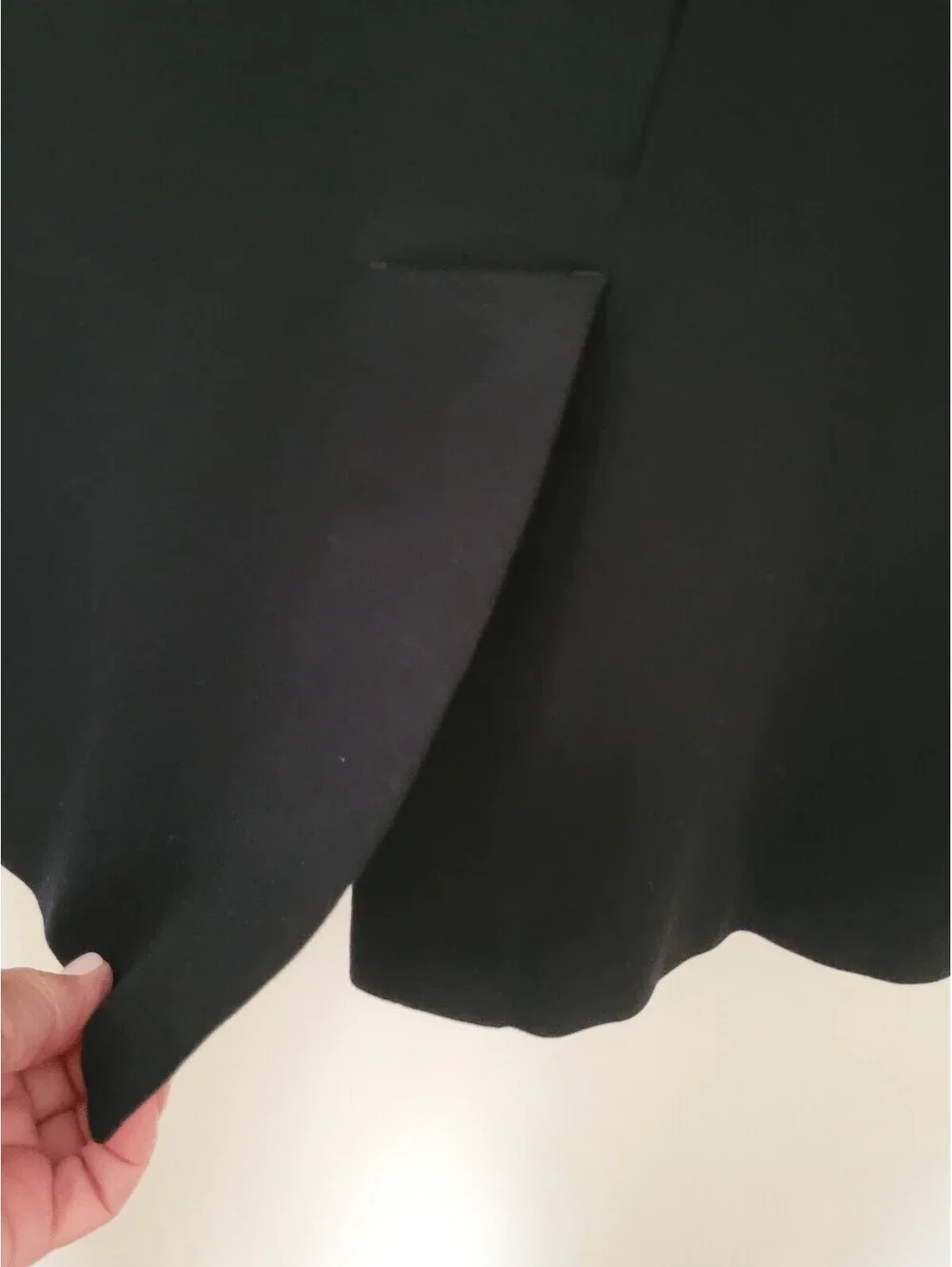 Spanx The Perfect Sheath in Classic Black Ponte Sleeveless Dress Med Bodycon